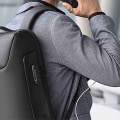 How do you travel with a laptop in a backpack?