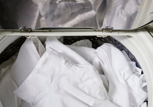 What is the proper way to wash white clothes?