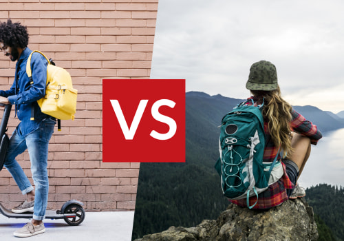 What is the difference between backpack and bag?