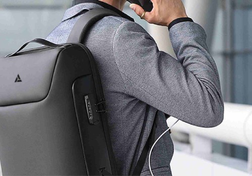 How do you travel with a laptop in a backpack?